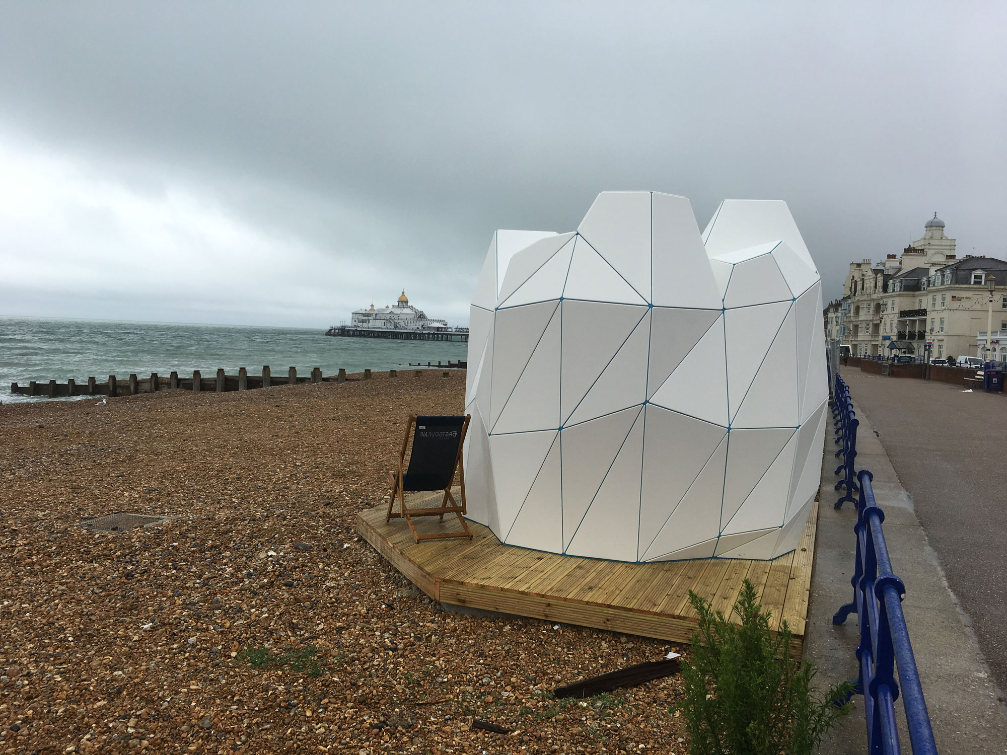 Stephen Foley - 'What un-earthed' Beach Hut (Eastbourne)