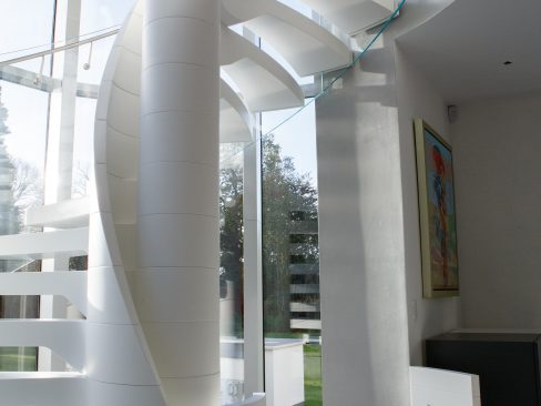 Sculptural Spiral Staircase