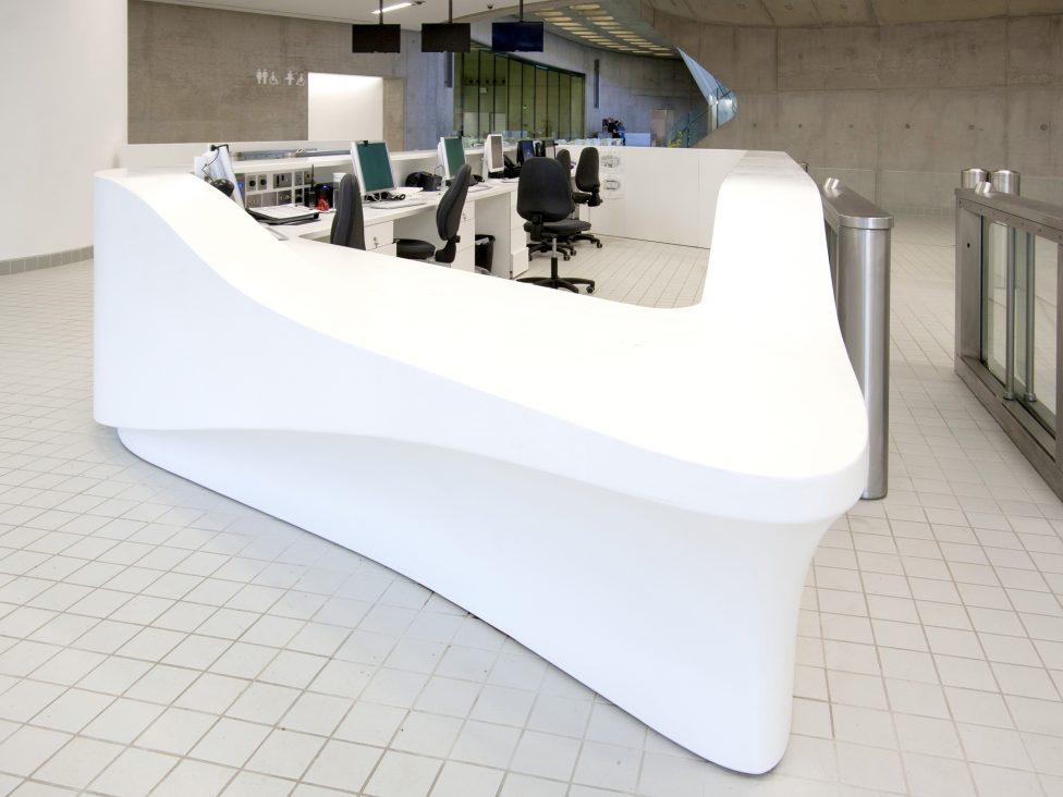 Corian® Reception Desk Manufacturers Bespoke Reception Desk Design