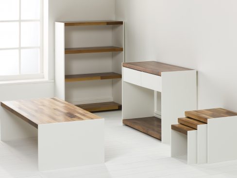 Gravitate, Walnut & Corian furniture