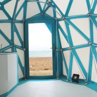 Beach Hut Interior