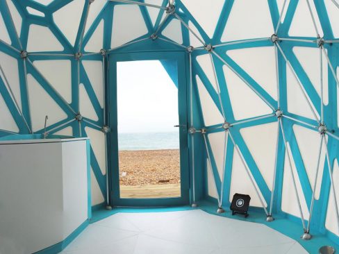 Beach Hut Interior